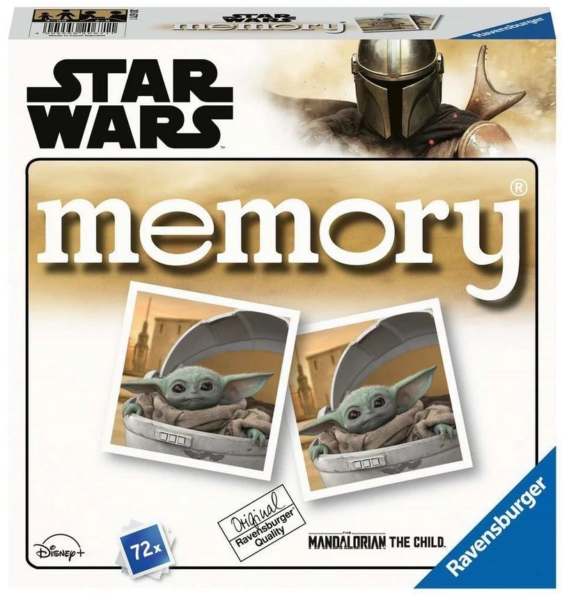 Jeux de société - Memory : Star Wars The Mandalorian - Photo 1/1