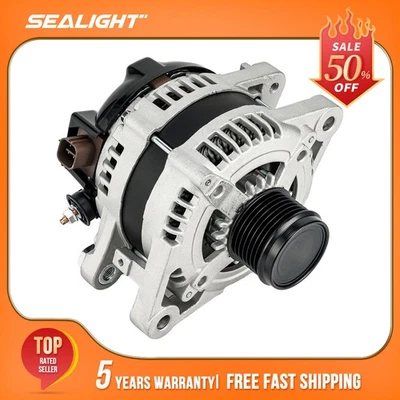 Alternator Fits 2011-2015 Toyota Highlander 3.5L V6 2007-2010 Toyota Sienna - Image 1 of 4