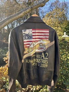 Alpha Industries Lederjacke Limited Edition - Bild 1 von 6