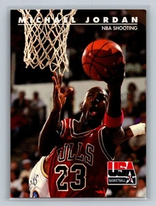 Michael Jordan 1992 SkyBox USA #44 USA HOF LEGEND - Picture 1 of 2