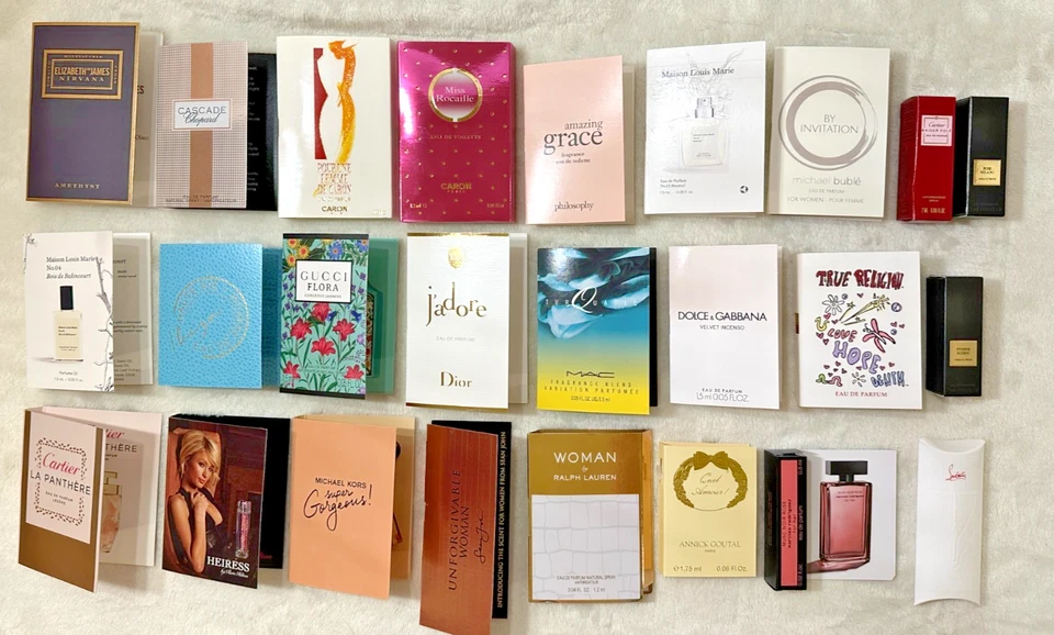 套装 25 ~ 女式高端独特香水发现样品套装 ~ (K3) — 第 1/4 张图片