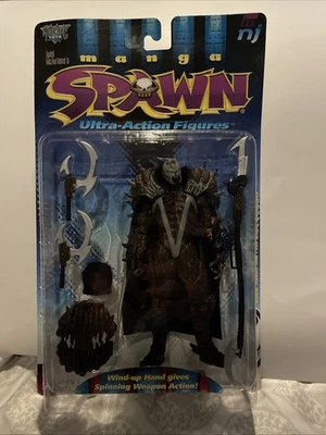 McFarlane Toys Spawn Series 9 Ninja Spawn W/ Wind-Up Hand Action Figure 1997 - Image 1 of 2