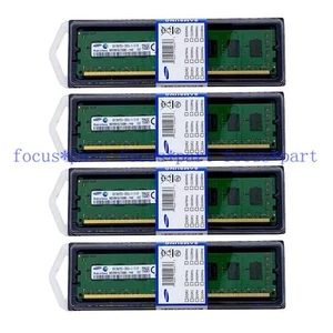 Samsung 32GB (4x8GB) DDR3L-1600 PC3L-12800 240PIN Desktop DIMM Non-ECC Memory - Picture 1 of 5