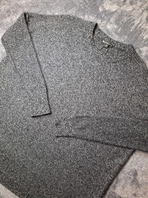 Suéter de lana de cachemir Athleta para mujer M jaspeado negro tranquilo de lujo acogedor Foto 1 de 4