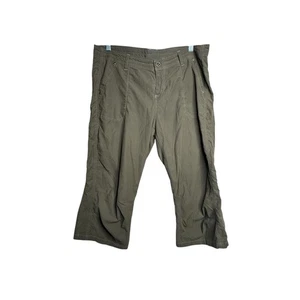 Kuhl Damen Kendra Caprihose Größe 14 Khaki Wandern Baumwolle Stretch E11 - Bild 1 von 7