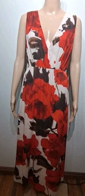 Alice+Olivia Floral Print Sleeveless Maxi Dress Size 0 - Image 1 of 4