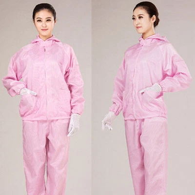 Unisex ESD-Safe Anti-static LAB Smock Clothes Coats together with Trousers & Hat - Image 1 of 4