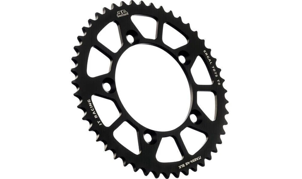 Piñón trasero de aluminio JT JTA894.50BLK RACELITE 50T / 420 NEGRO HUSQ/KTM Foto 1 de 1