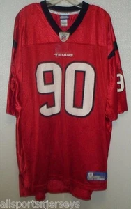 Maglietta Reebok Macchiata NFL Houston Texans Mario Williams #90 colore ALT adulto XL - Foto 1 di 3