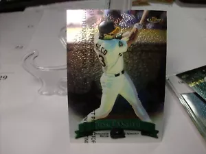 1998 Topps Finest #26 - Jose Canseco - Oakland Athletics 98-083 - Bild 1 von 2