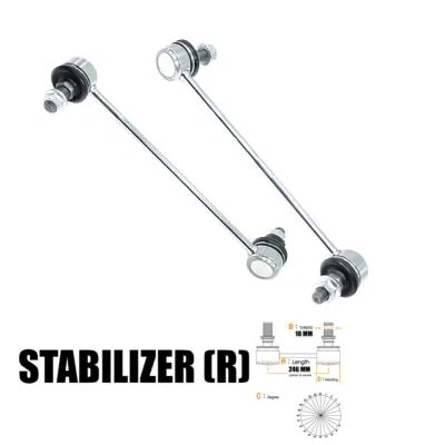 2x Stabilizer Sway Bar Link (Rear) For Chevrolet OPTRA 2003-2007 Sedan - Image 1 of 4