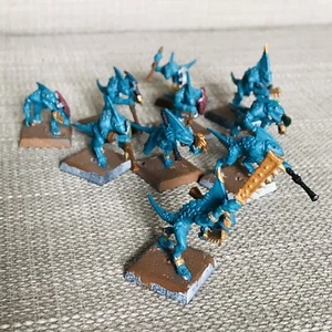 Warhammer • Seraphon • Lizardmen Skink Warriors x 10 Bundle • Painted • 164 - Picture 1 of 12