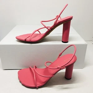 Proenza Schouler Women’s Nappa Jose’ Lux Pink Sculpt Sandals Size 6 M / EU 36 - Picture 1 of 21
