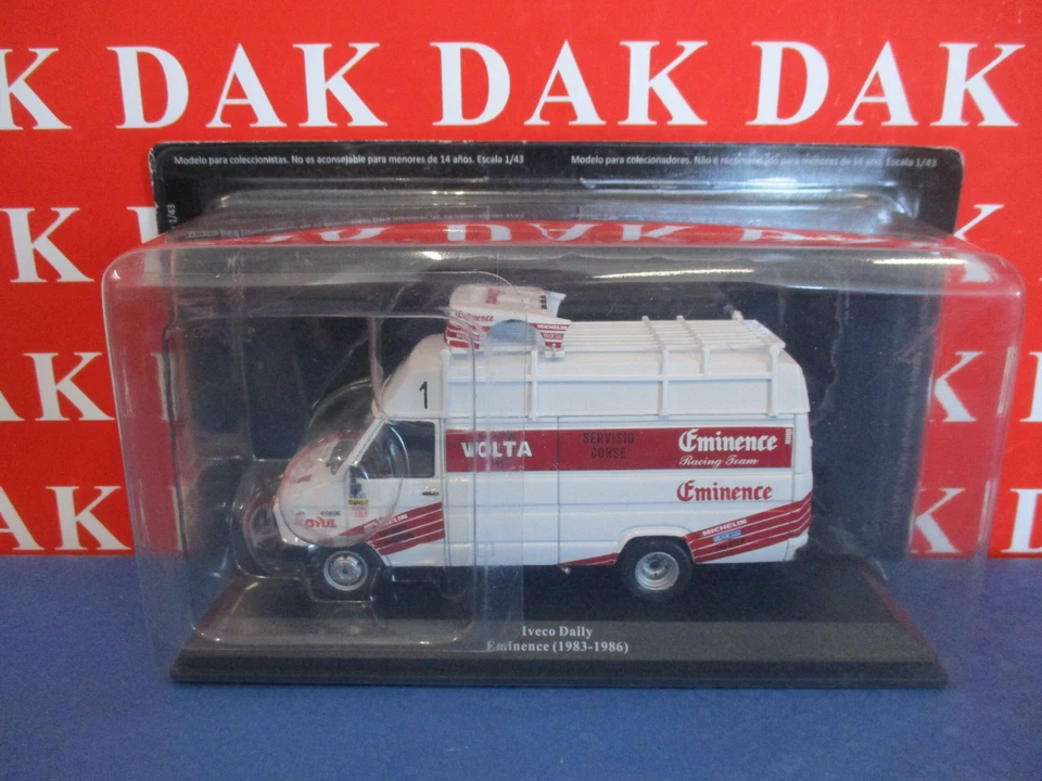 Die cast 1/43 Modellino Furgone Iveco Daily Team Volta Rally Lancia 037 1983/86 - Immagine 1 di 1