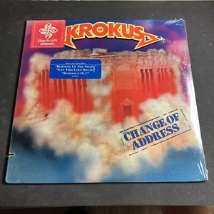 Krokus “Change Of Address” Arista AL8-8402 SEALED W/Notch Hard Rock 1986 - Picture 1 of 4