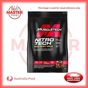 MUSCLETECH Nitro Tech 100% Whey Gold 10LB - Picture 1 of 1