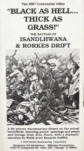 Black as Hell! Thick as Grass 1979 BBC Zulu War Documentary VHS Kenneth Griffith - Picture 1 of 6