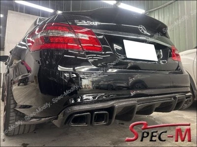 JPM CF 碳纤维后部增压器 适合 2010 - 2013 E250 E350 E550 W212 E63 AMG — 第 1/3 张图片