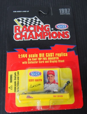 Racing Champions 1997 1/144 Scott Kalitta American International NHRA Diecast - Imagem 1 de 2