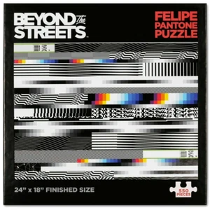 Felipe Pantone Beyond The Streets Puzzle 550 Pieces 24" x 18" Print - Picture 1 of 7