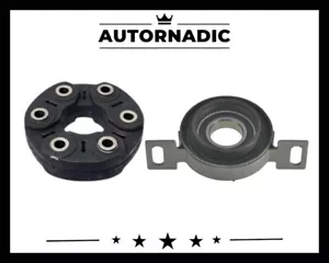 DRIVE SHAFT FLEX JOINT & CENTER SUPPORT BEARING FOR 2001-2005 BMW 325xi 330xi - Foto 1 di 1