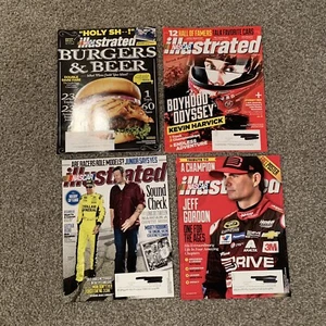 Lot of 4 NASCAR Illustrated Magazine 2015 Sep Oct Nov Dec ~ Dad’s Estate - Picture 1 of 10