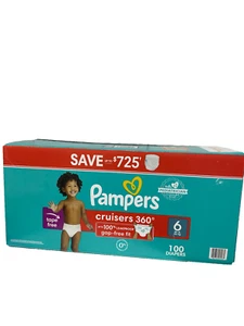 Pampers Cruisers 360, Size 6, 100 Count - Picture 1 of 1