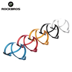 ROCKBROS Bike Bottle Bracket Cycling Water Bottle Holder Double Side Alloy Cages - Picture 1 of 7