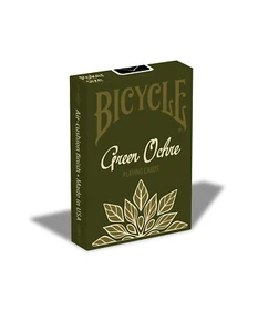 🆕 BICYCLE Playing Cards Last Issue, Green Ochre, Poker, Air Finish, USPCC, 2019 - Bild 1 von 6