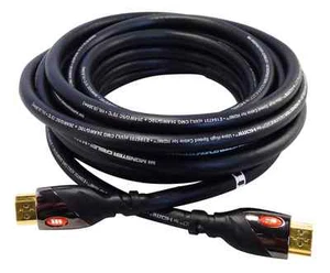 Monster Cable Ultimate High Speed 1000HD HDMI Kabel 20 Fuß - 3D - 4K - 15,8 Gbit/s - Bild 1 von 1