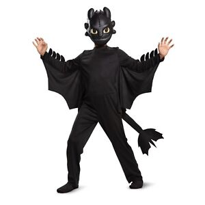 How To Train Your Dragon Toothless Kids Mask Jumpsuit Halloween Masquerade Suits