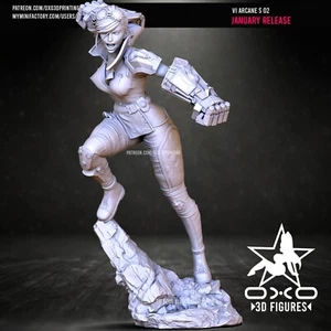 VI - Arcano, League of Legends, escala 1:10, impresión 3D - figura de resina - Imagen 1 de 8
