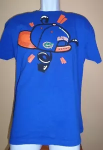 Champs Hombres Florida Gators Azul Gráfico Camiseta Camiseta Algodón Talla M A2 - Imagen 1 de 5