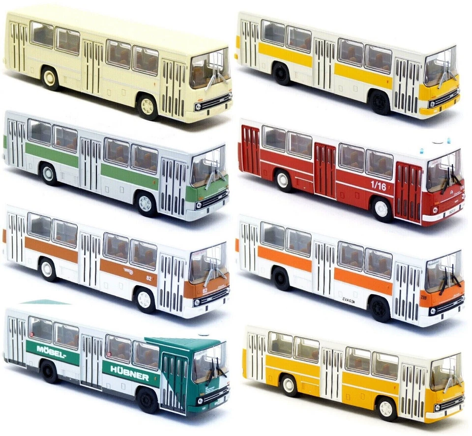 Brekina Ikarus 260 Stadtbus Linienbus DDR Modell zur Auswahl 1:87 H0 - Bild 1 von 1