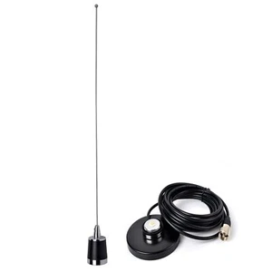 Amateur Pre-Tuned Dual-Band VHF/UHF Dual Band NMO Antenna for 2m 70cm Mobile ... - Zdjęcie 1 z 9