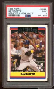 David Ortiz Card 2006 Topps Updates & Highlights #UH221 PSA 9 - Picture 1 of 2