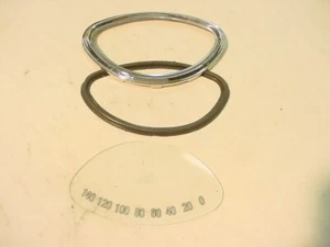 NEW JAWA 350 MID 60'S SPEEDOMETER GLASS, BEZEL AND RUBBER IN KLG'S  - Picture 1 of 3