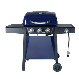 PROPANE GAS GRILL 4 Burner with Side Burner Outdoor Patio Deck