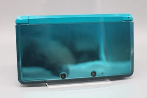 Nintendo 3DS | AQUA BLAU | GUT | HANDHELD KONSOLE | GEPRÜFT & GEREINIGT / - Bild 1 von 5