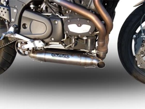 GPR Exhaust Buell XB 9 2003-2007 reverse line Pair Slip-On Deeptone Inox DB Kill - Picture 1 of 5