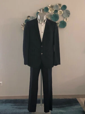 Traje Azul Marino DANIEL HECHTER Talla Chaqueta 52 Pantalón 46 Estado Nuevo - Imagen 1 de 4