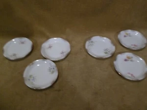 Vintage Carl Tiesch 5 Inch Appetizer Plate Set of 6 - Picture 1 of 6