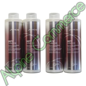 *2-Pairs* Joico Defy Damage Protective Shampoo & Conditioner 33.8 Oz - Picture 1 of 5