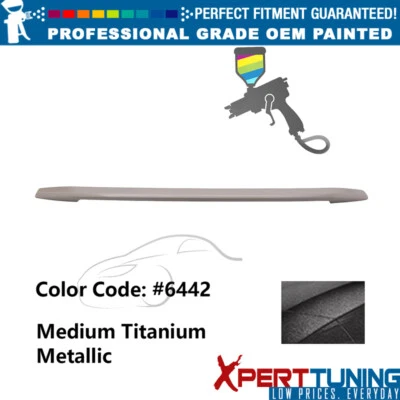Fits 13-19 Ford Taurus Sedan OE Style Medium Titanium Metallic Trunk Spoiler ABS Foto 1 de 4