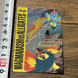 Pokemon Meiji Get Card Battle 10 Magmarashi vs Alligator Promo Raro - Imagen 1 de 4