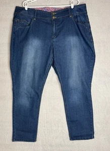 Avenue Denim Plus Gr. 22 W Petites Blue Stretch Jeans Denim Hose - Bild 1 von 12