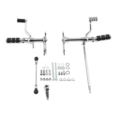 Controles delanteros estriberas aptas para Harley Sportster 1200 883 1991-2003 Foto 1 de 4