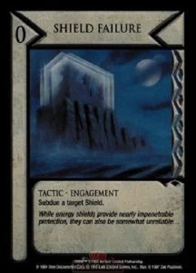 Dune CCG - Eye of the Storm SHIELD FAILURE M/GEM MINT Tip Top Shelf - Picture 1 of 1