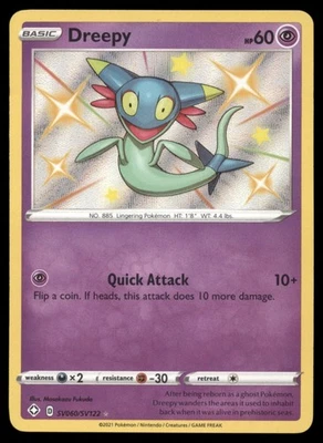 Dreepy SV060/SV122 Shining Fates: Shiny Vault Holo Near Mint NM - Image 1 of 2