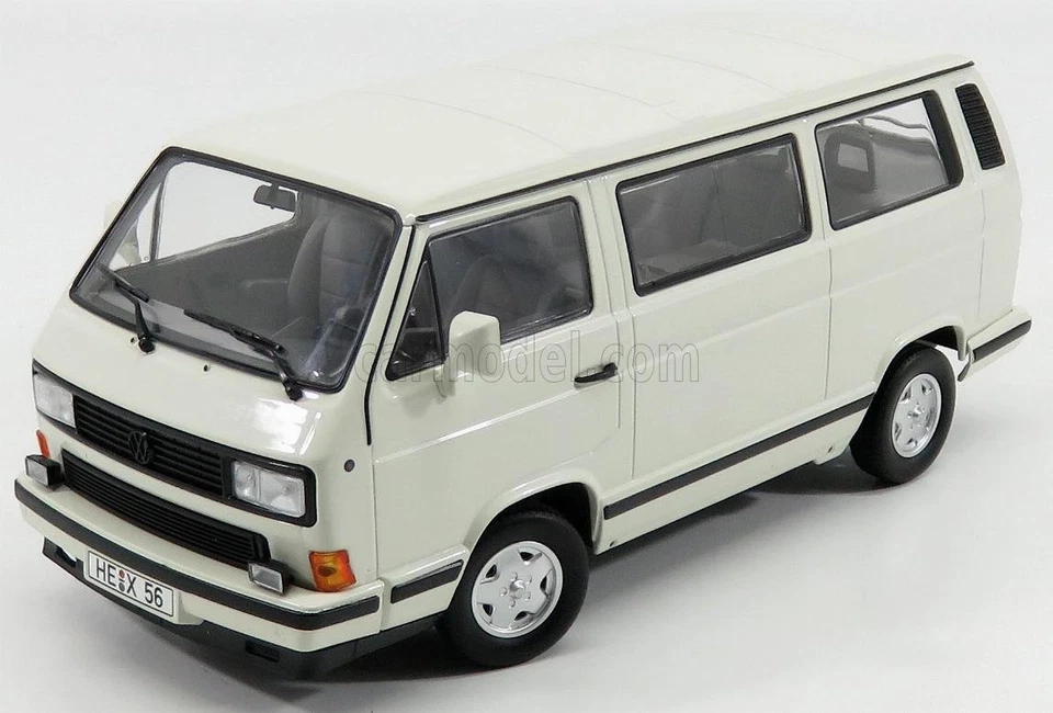 1/18 NOREV - VOLKSWAGEN - T3 MULTIVAN MINIBUS WHITE STAR 1992 188541 - Immagine 1 di 1